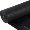 VEVOR Weed Barrier Landscape Fabric, 5 x 250 ft, 5 Oz Premium Woven Ground Cover Heavy Duty PP Material & Easy Setup, Single-Layer for Outdoor Garden, Lawn, Driveway, Black