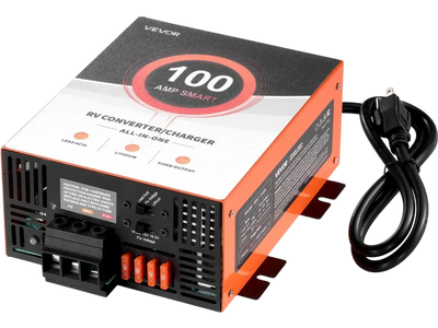 Vevor RV Converter 100A 120V AC to 12V DC Battery Charger New