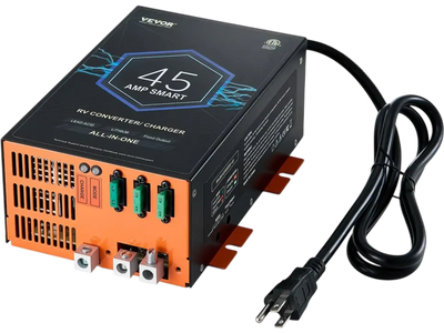 Vevor RV Converter 45A 110V AC to 12V DC Battery Charger New