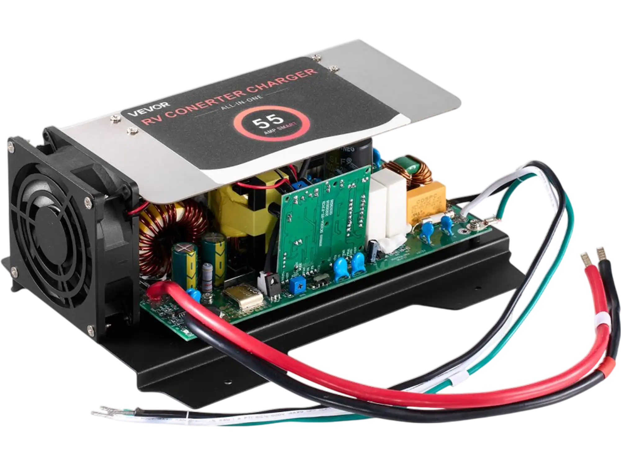 Vevor RV Power Converter WF-8955-AD-MBA 55A DC Main Board Assembly Replacement Unit New