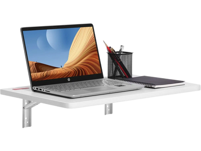 Vevor Floating Desk Wall Mounted Folding Table 23.6