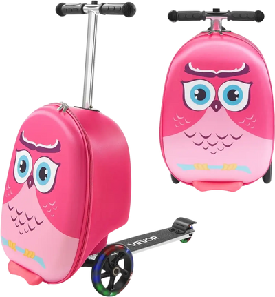 Vevor Scooter Luggage Kids Ride-On Suitcase 20
