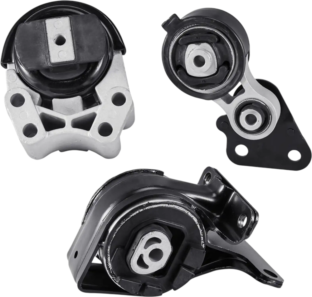 VEVOR Engine and Transmission Motor Mount Kit Replacement, Set of 3, Compatible with 2007–2014 Ford Edge 3.5L, Replace OE# A5342, A5431, A5605, Secure Support
