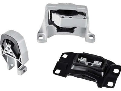 VEVOR Engine and Transmission Motor Mount Kit Replacement, Set of 3, Compatible with 2013–2019 Ford Escape 2.0L L4, Replace OE# A5612, A5631, A5520, Secure Support