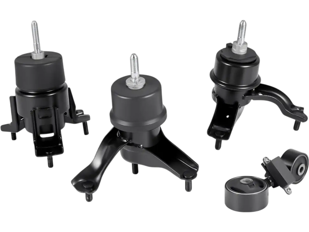 VEVOR Engine and Transmission Motor Mount Kit Replacement, Set of 4, Compatible with 2007–2011 Toyota Camry 2.4L L4, Replace OE# A62009, A4207, A4211, A4274, Secure Support