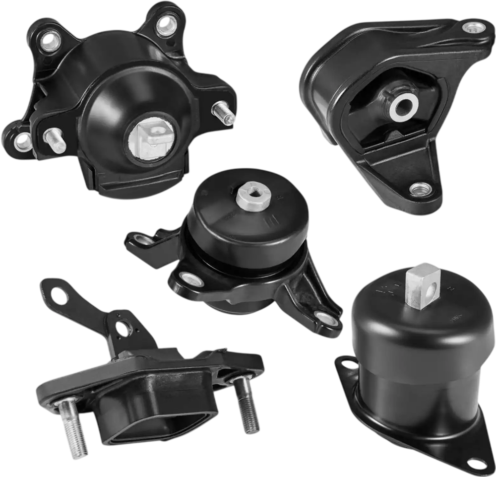 VEVOR Engine Motor Mount and Transmission Mount Kit Replacement, Set of 5, Compatible with 2008-2012 Honda Accord 2.4L L4 and 2009-2013 Acura TSX 2.4L, Replace OE# A4565 A4572 A4570 A4584 A4561