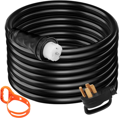 Vevor Generator Extension Cord 10' 50A 125/250V N14-50P to CS6364 Locking Connector New