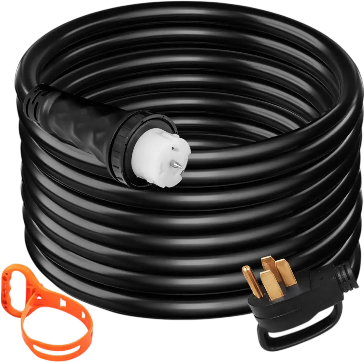 Vevor Generator Extension Cord 15' 50A 125/250V N14-50P to CS6364 Locking Connector New