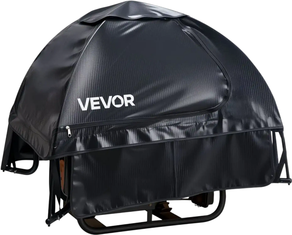 VEVOR Generator Cover, 36 x 26 x 26 Inch Waterproof Universal Generator Cover for Most Generators 70-108 Inches Perimeter, Portable Generator Running Cover with Heavy Duty Thicken Oxford Fabric, Black