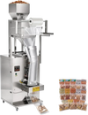 VEVOR Powder Filling and Sealing Machine, 10-999g(0.02-2.2lbs) Automatic Particle Granule Packaging Machine, Stainless Steel, Weighing Filling Sealing, for Coffee Beans, Grains, Tea, Spices, Silver