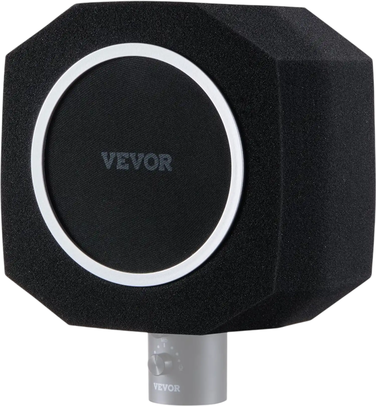Vevor Microphone Isolation Ball Shield with Dual-Layer Pop Filter New