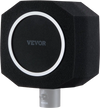 VEVOR Microphone Isolation Sphere, Dense Acoustic Foam, Wind Noise Shield featuring a Two-Layer Pop Filter, Fits Microphones 1.57 to 2.36 inches, Vocal Booth for Echo Minimization