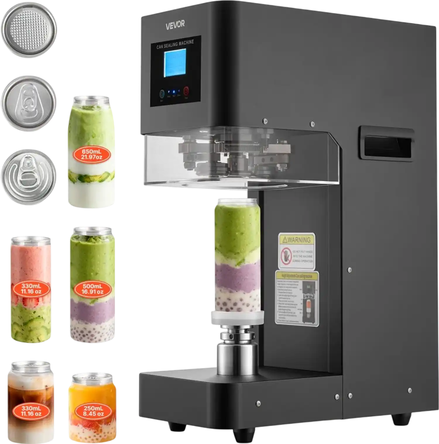 Vevor Can Sealer Machine Automatic Commercial Soda Can Sealing Machine 2.17