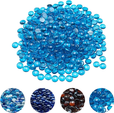 Vevor Glass Beads Caribbean Blue 20 lbs 3/4