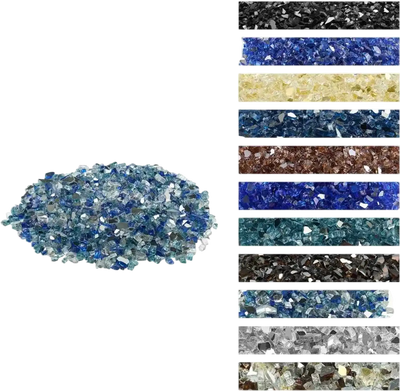 Vevor Fire Glass 10 lbs 1/2