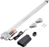 VEVOR Linear Actuator 12V, 20 Inch Waterproof IP65 Linear Actuator, 660lbs/3000N 0.19"/s Linear Motion Actuator with Mounting Bracket for Outdoor Use