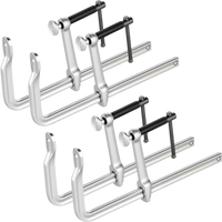 VEVOR Bar Clamps for Woodworking, 4-Pack, 12
