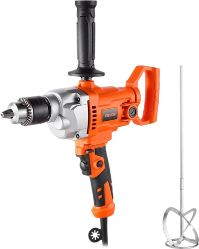 Vevor Drill Mixer Corded Electric 1100W 0-850 RPM 1/2