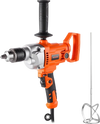 VEVOR Drill Mixer, 5/8 inch Corded Electric Drill Mixer Set, 0-850RPM 5.8A Mixing Drills, Mixing Drills Machine with D-Handle for Drilling & Blending, Handheld Cement Mixers for Fodder, Paint, Cement