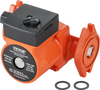 VEVOR UPS15-58FC Hot Water Recirculating Pump, 110V, 82W 17 GPM Hot Water Circulation Pump, 1" NPT Flange 3-Speed Circulator Pump, Quiet Operation Circulator Pump for Home Water Heater System