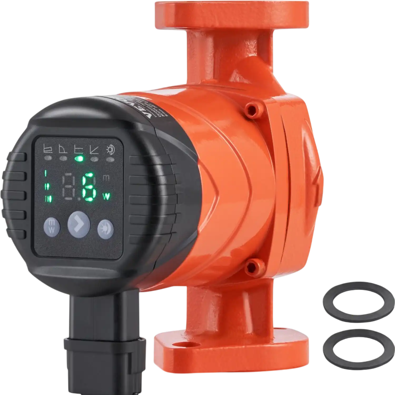 Vevor Circulation Pump High-Efficiency Hot Water Recirculating 110V 42W 16 GPM New