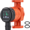 VEVOR 007E-2F2 Hot Water Recirculating Pump, 110V, 42W 16 GPM High Efficiency Circulator Pump, EMC Automatic Hot Water Circulation Pump 1" NPT Flange Circulator Pump for Home Water Heater System
