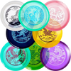 VEVOR Disc Golf Set, 8 Pack Disc Golf Starter Set, Beginners Flying Discs for Full-Body Strength Training, with Putter, Mid-Range, Driver, for Outdoor Backyard, Lawn, Beach, and Park