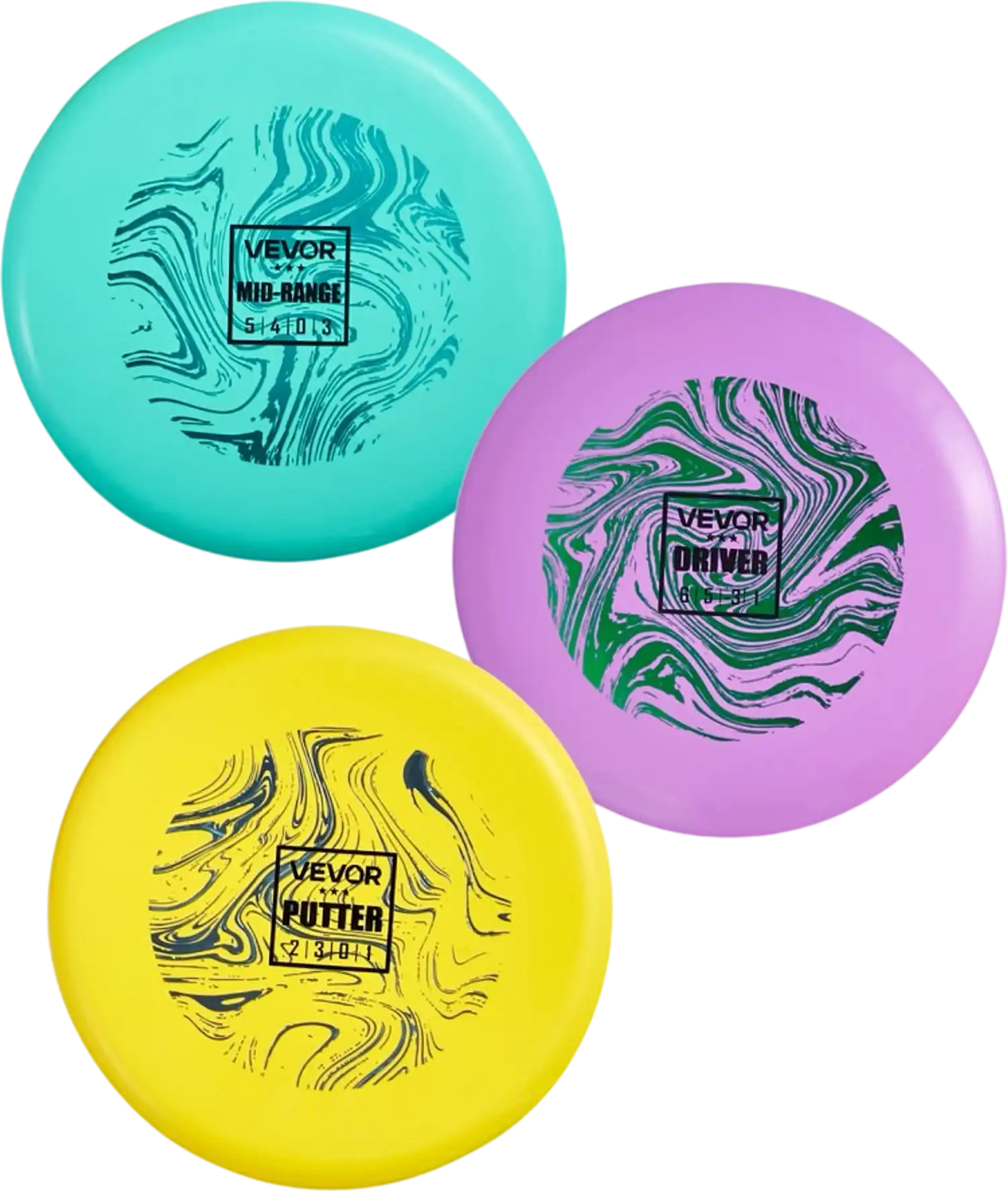 Vevor Disc Golf Set 3-Pack Starter Set New