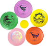 VEVOR Disc Golf Set, 5 PCS Beginners Flying Discs, Disc Golf Starter Set for Full-Body Strength Training, with Putter, Mid-Range, Driver, Mini Marker, for Outdoor Backyard, Lawn, Beach