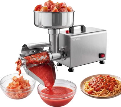Vevor Electric Tomato Strainer 250W Food Mill and Sauce Maker New