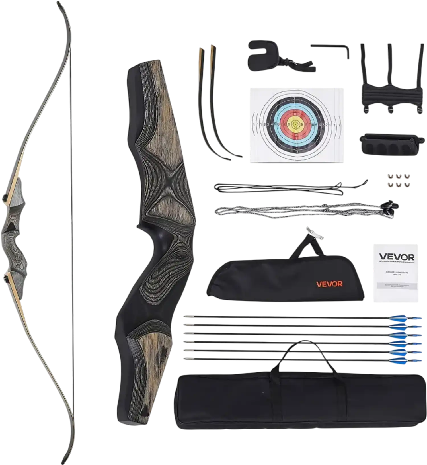 Vevor Recurve Bow and Arrows Kit 60