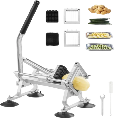 Vevor Vegetable Slicer Commercial Manual Fruit and Vegetable Cutter with 1/4