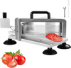 VEVOR Commercial Tomato Slicer, 3/16 inch Tomato Cutter Slicer, Stainless Steel Heavy Duty Tomato Slicer Machine, Manual Tomato Slicer with Non-slip Feet, for Cutting Tomatoes, Cucumbers, Bananas