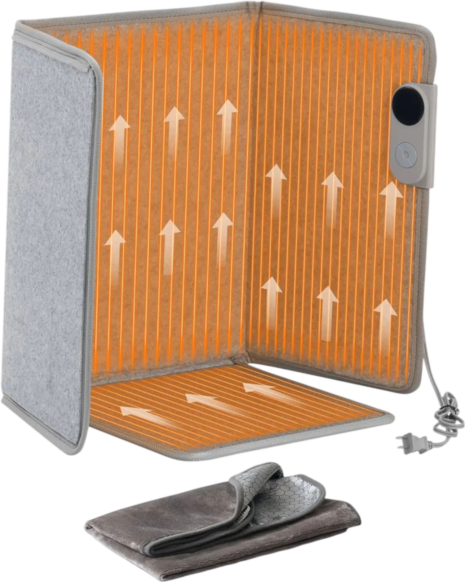 Vevor Space Heater Under Desk Foldable Foot Warmer Portable for Home & Office New