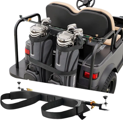 Vevor Golf Cart Bag Holder Adjustable Rear Seat Club Holder New