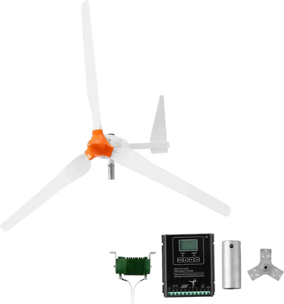 Vevor Wind Turbine Generator 1500W 24V 3-Blade Kit with Wind/Solar Hybrid Controller New