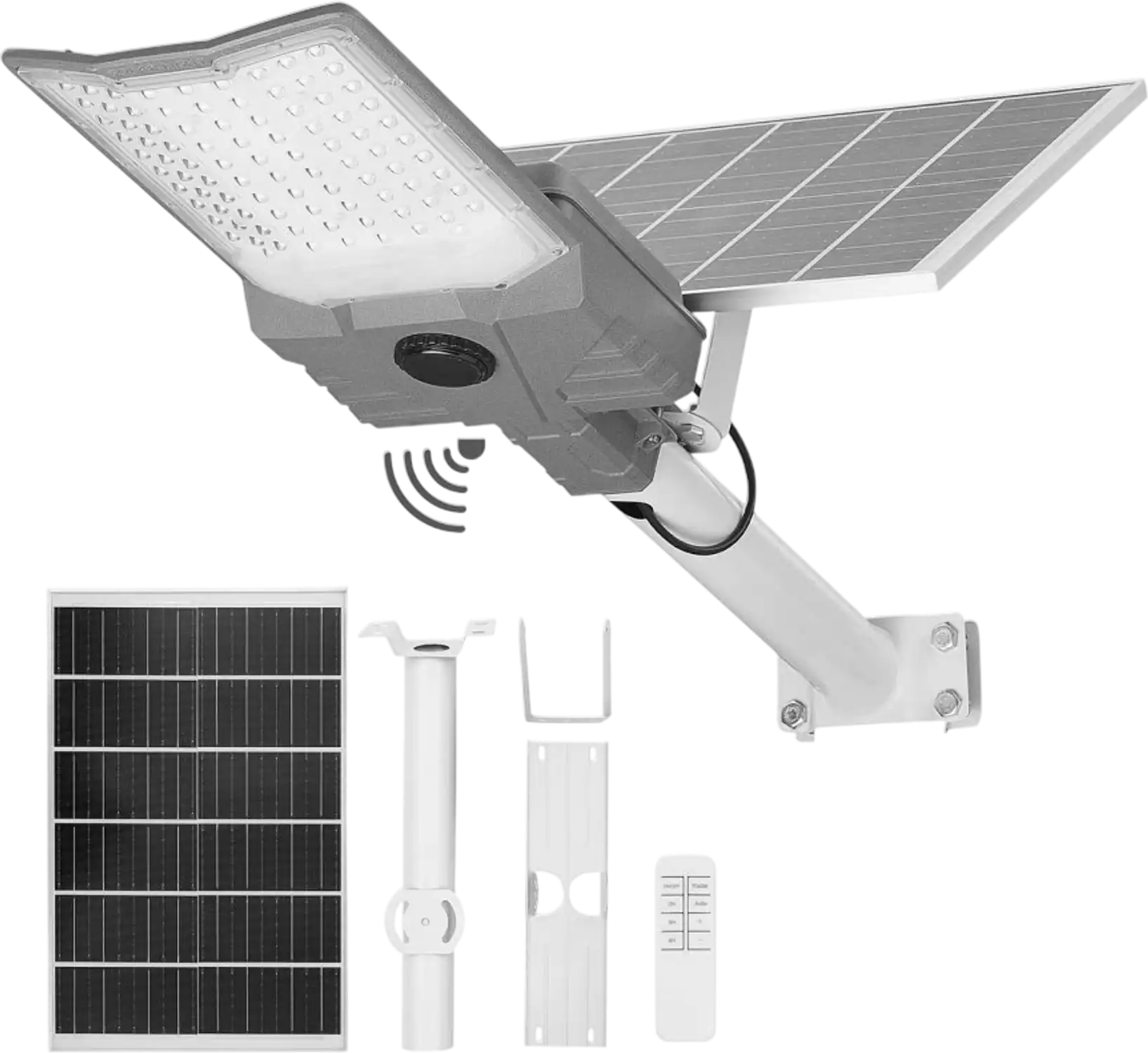 Vevor Solar Street Light 12000W 900000LM Dusk-to-Dawn Split Type LED Flood Security Lamp New
