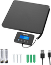 VEVOR Digital Postal Scale, 0.35 oz/3.5 oz Dual Accuracy, 440 lbs Commercial Weight Scale with Hold/Tare Function & LCD Display, Fit for Packages, Postage, Luggage, Battery & Charging Cable Included