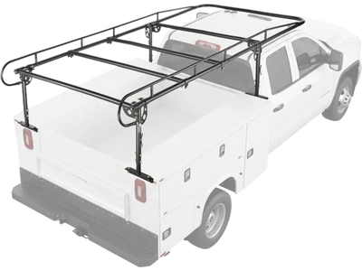 VEVOR Service Body Truck Ladder Rack 1000LBS Capacity Over-Cab Trucks Rack, 21