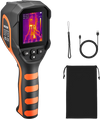 VEVOR Thermal Camera, 320 x 240 TISR Super Resolution, Thermal Imaging Camera with 2MP Visual Camera, 160 x 120 IR Resolution, 25 HZ Refresh Rate, -4°F to 1022°F, 4 Image Modes & 6 Color Palettes
