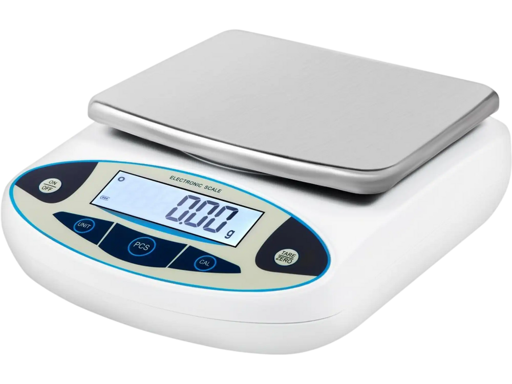 VEVOR Analytical Balance, 5000g x 0.01g Accuracy Lab Scale, High Precision Electronic Analytical Balance, 13 Units Conversion, Counting Function, LCD Display, for Lab University Jewelry