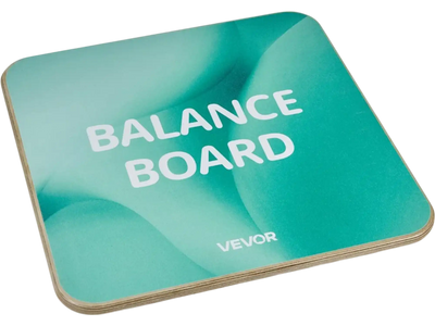Vevor Balance Board 360° Rotating Wobble Trainer 3-Level Adjustable Wooden Slip-Resistant New