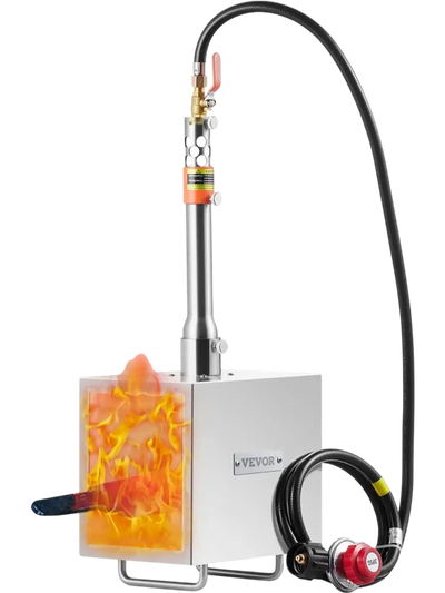 Vevor Propane Forge Portable 1-Burner 2600°F Blacksmithing Farrier New