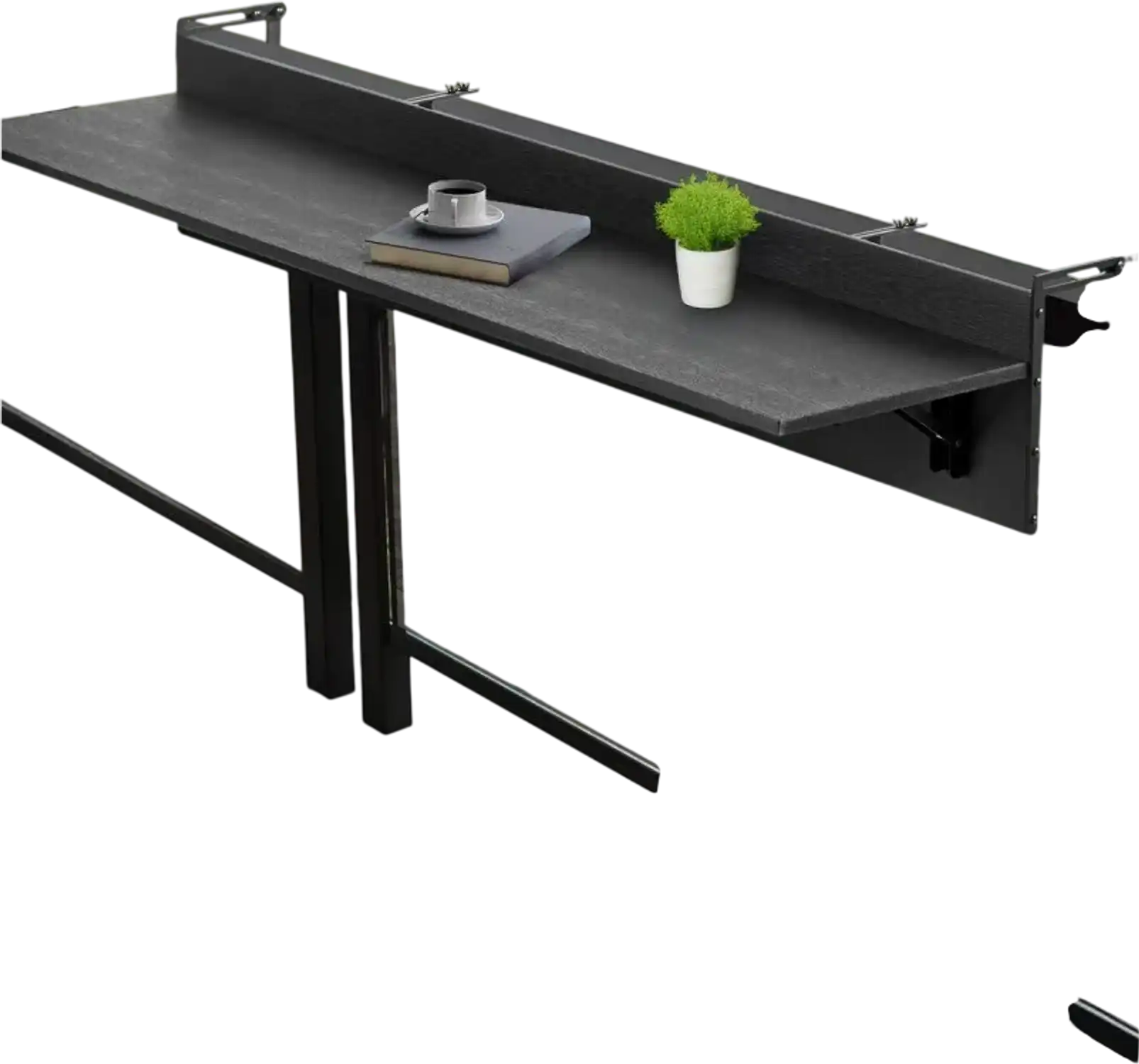 Vevor Balcony Table Folding Hanging Railing Patio Bar 12
