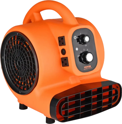 Vevor Floor Blower 1/4 HP 1000 CFM Air Mover Carpet Dryer Fan New
