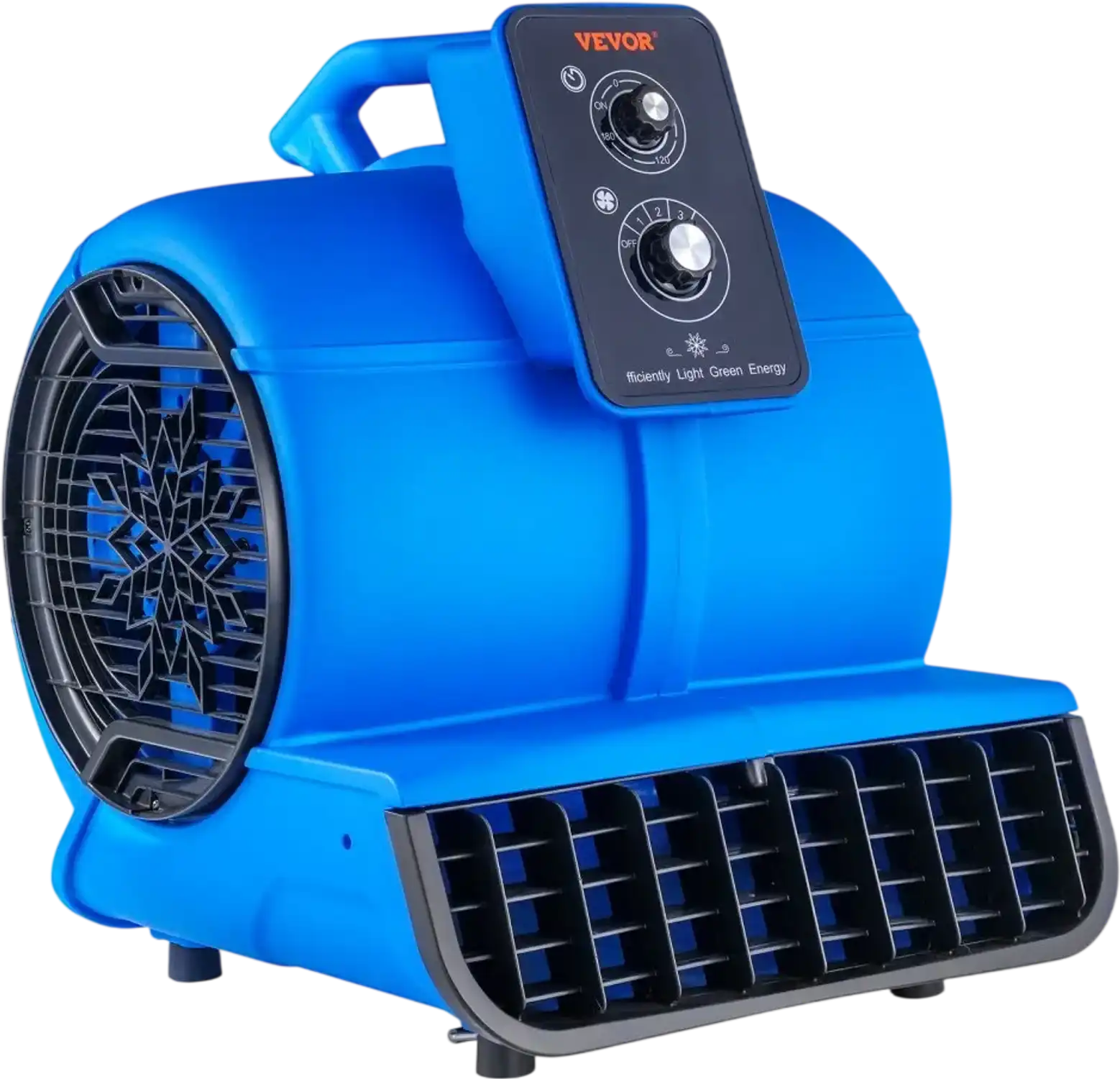 Vevor Floor Blower 1/2 HP 2600 CFM Air Mover Portable Carpet Dryer Fan New