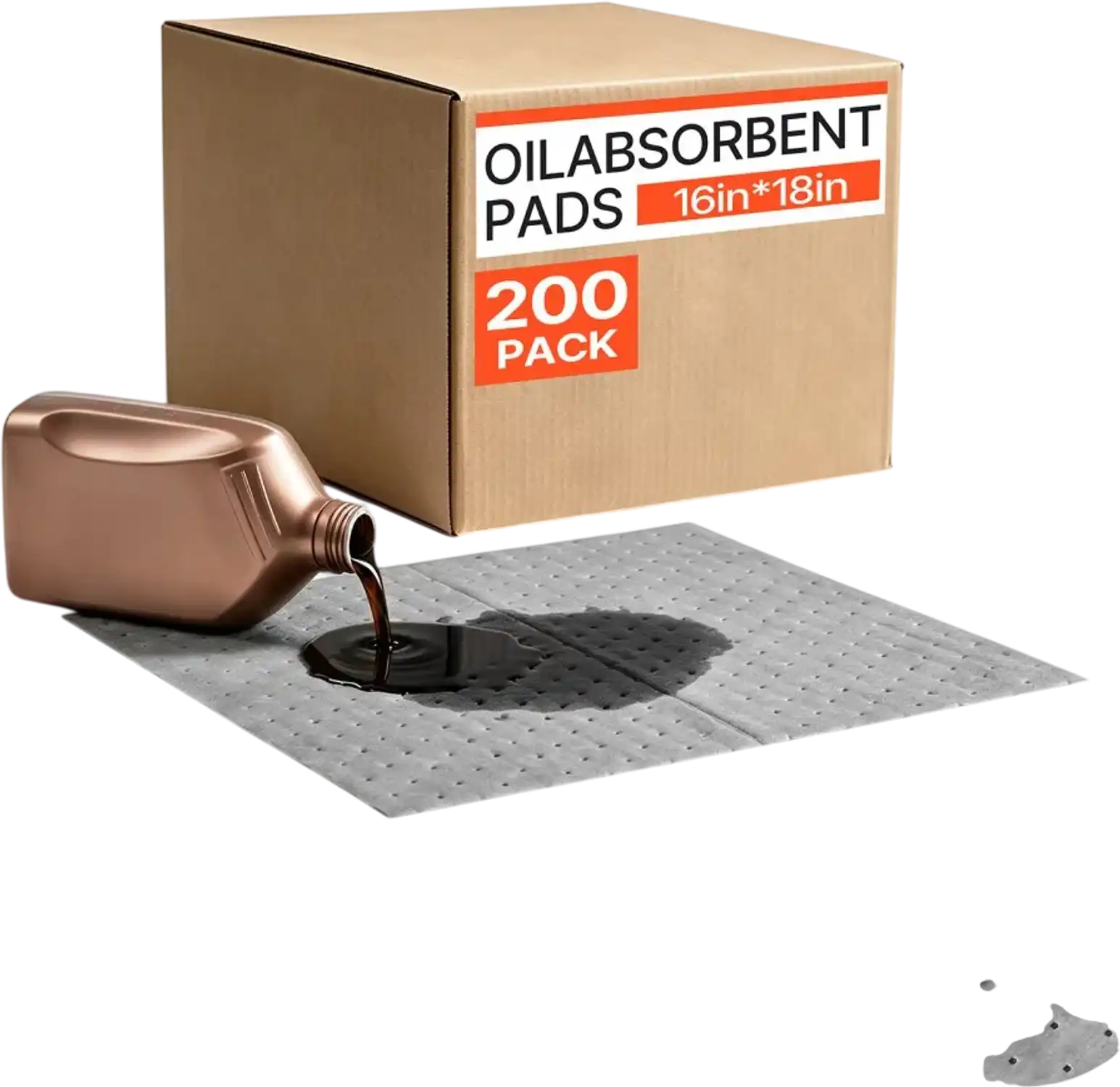 Vevor Spill Absorbent Pads Oil & Water 16