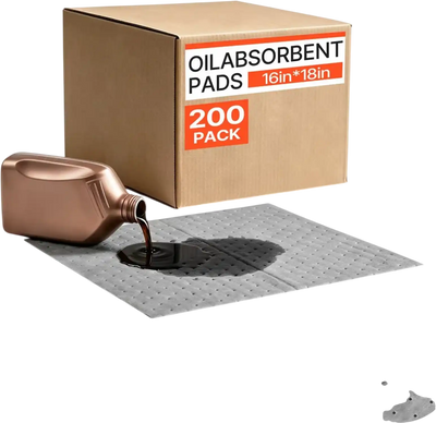 VEVOR Oil & Water Absorbent Pads, 16