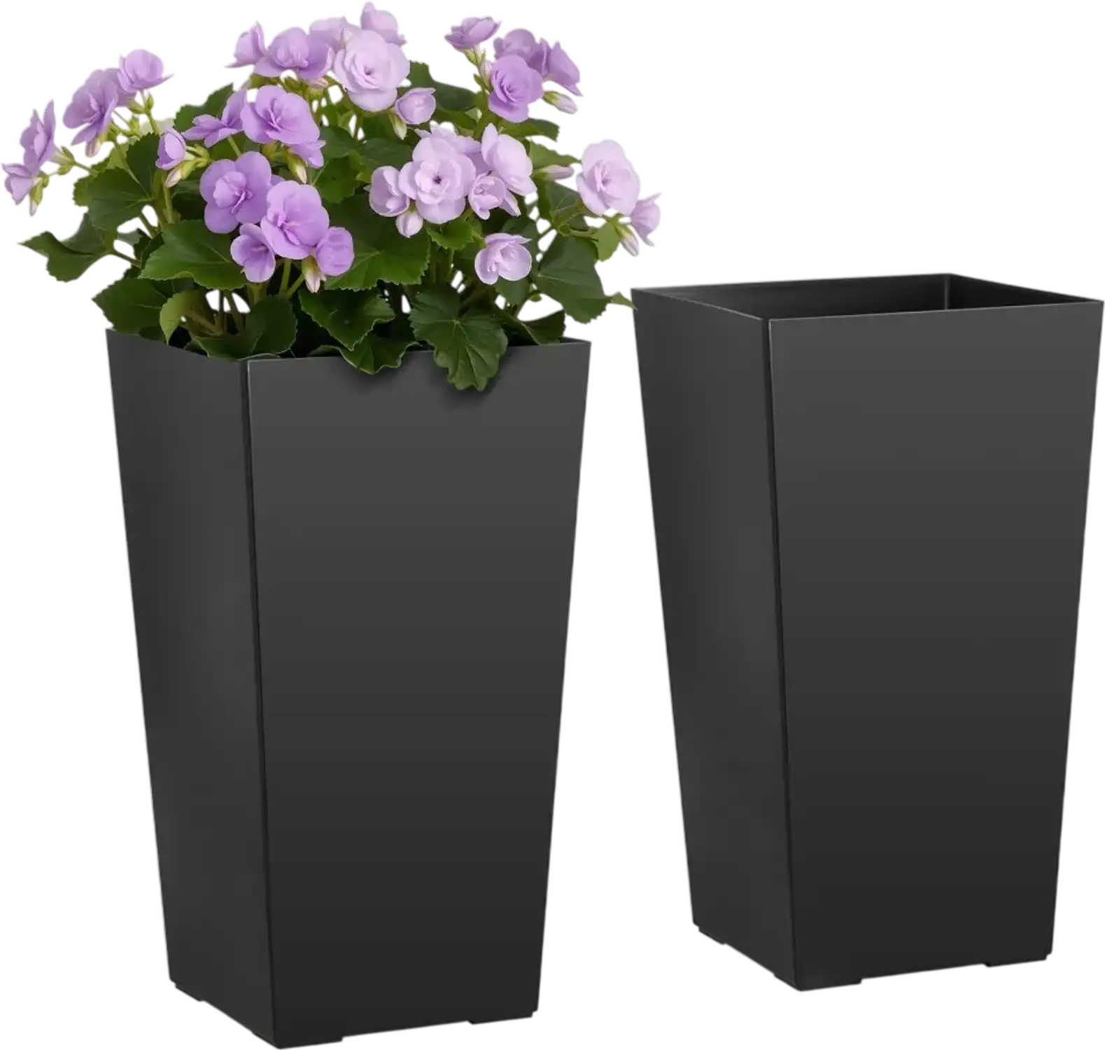Vevor Planters Tall Outdoor Taper Set of 2 22