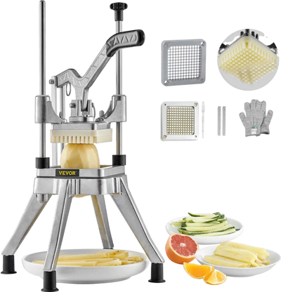 Vevor Vegetable Chopper Commercial 1/4